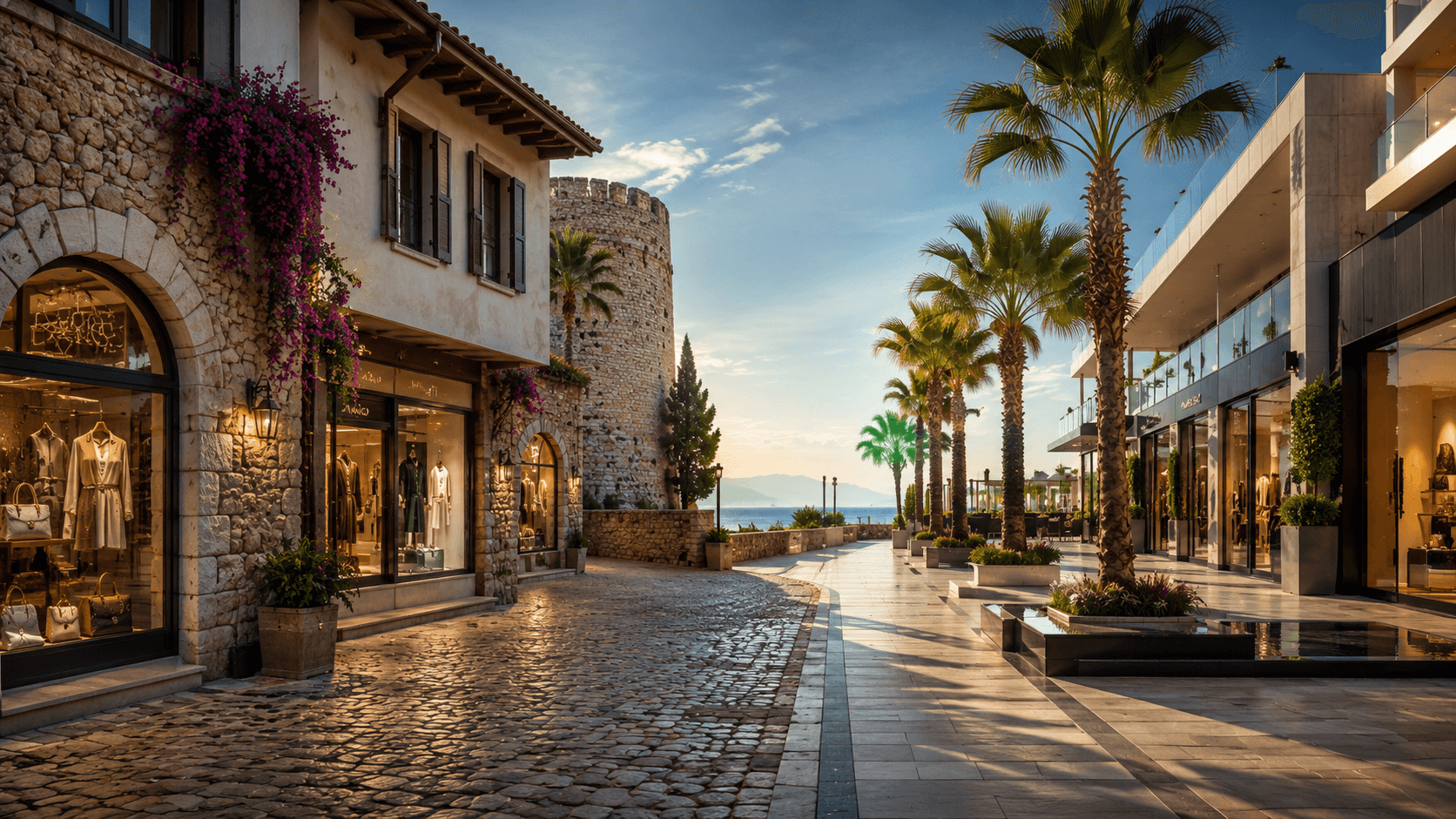 Antalya’da bebek arabasıyla/tekerlekli sandalyeyle ulaşım