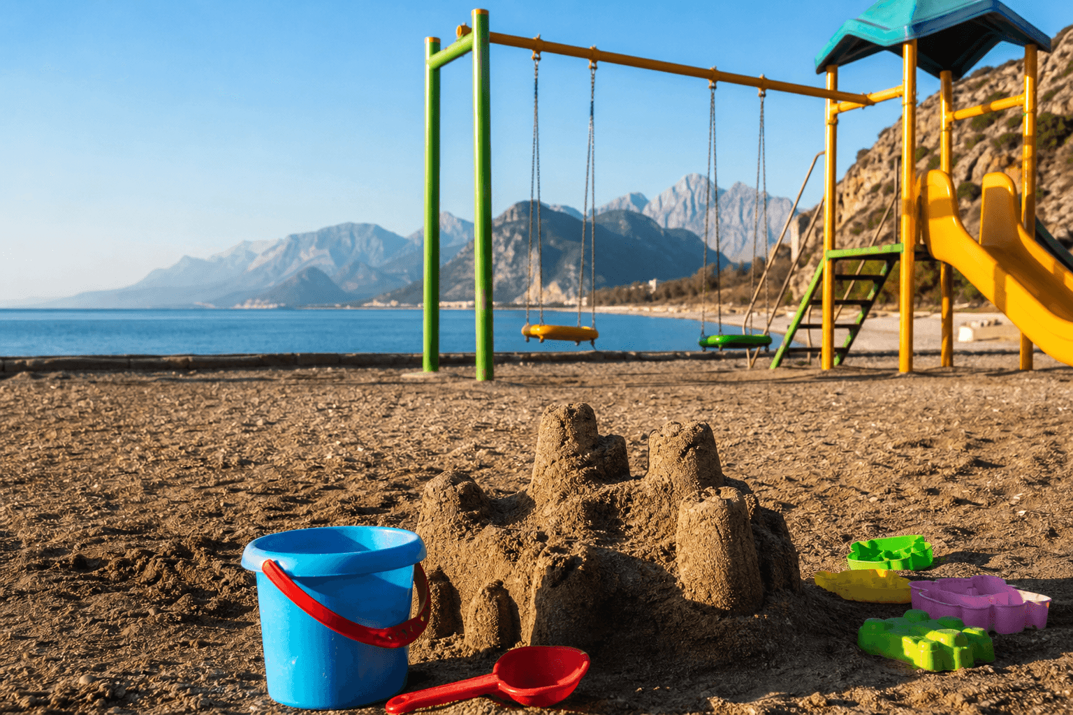 When does the sea season in Antalya really start?