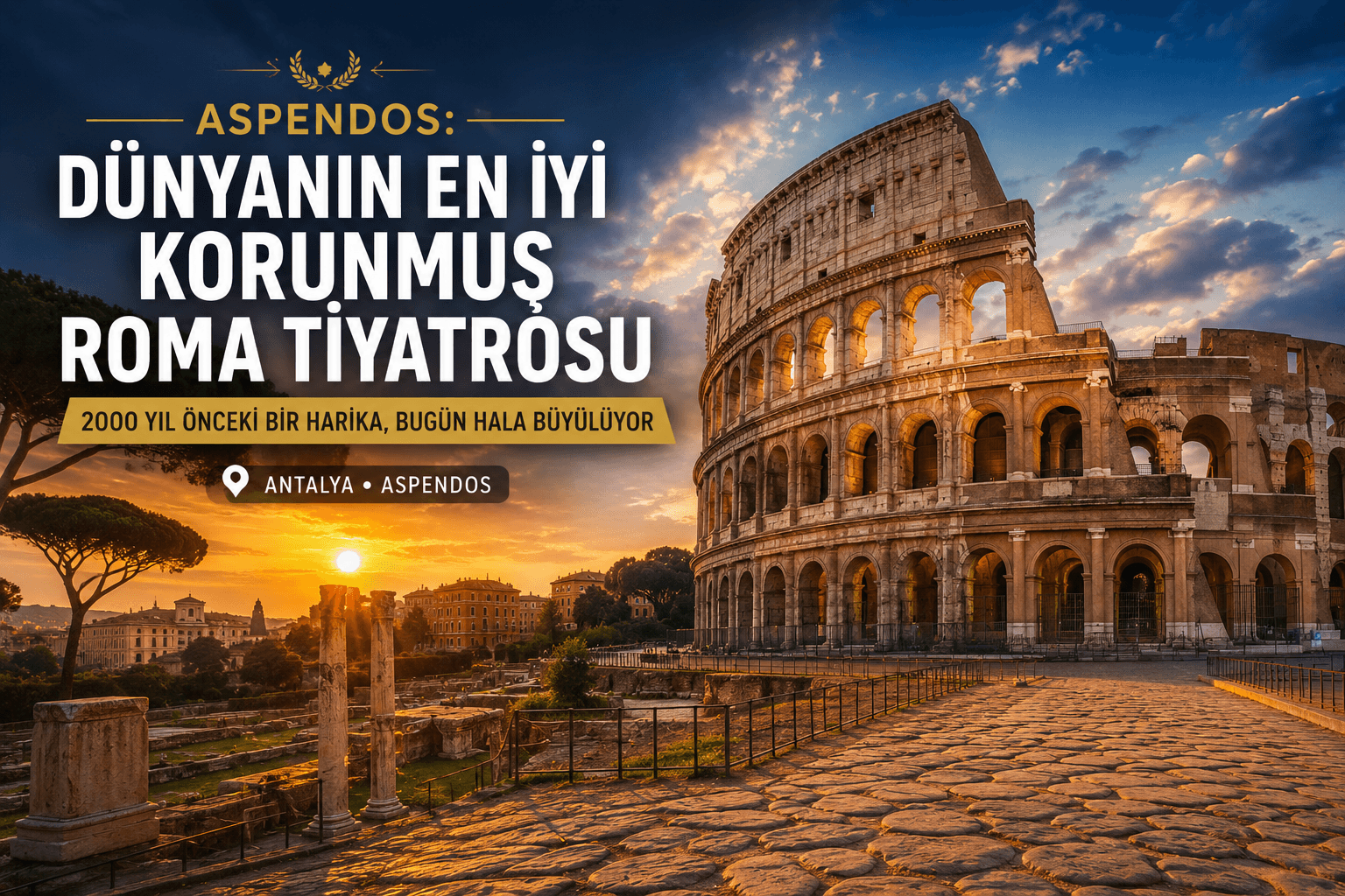 Aspendos: The World's Best-Preserved Roman Theater