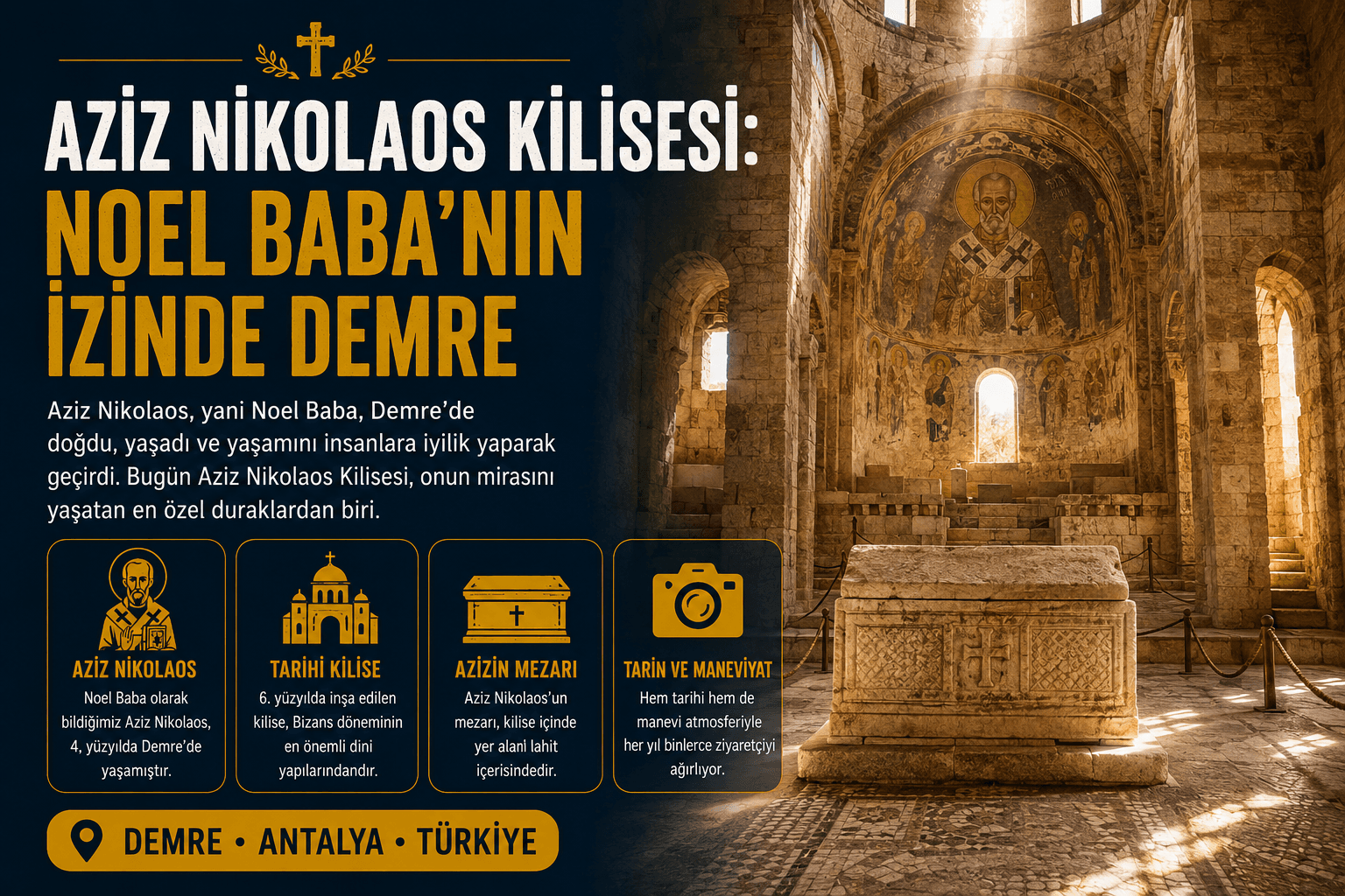 Nikolauskirche: Auf den Spuren des Weihnachtsmanns in Demre