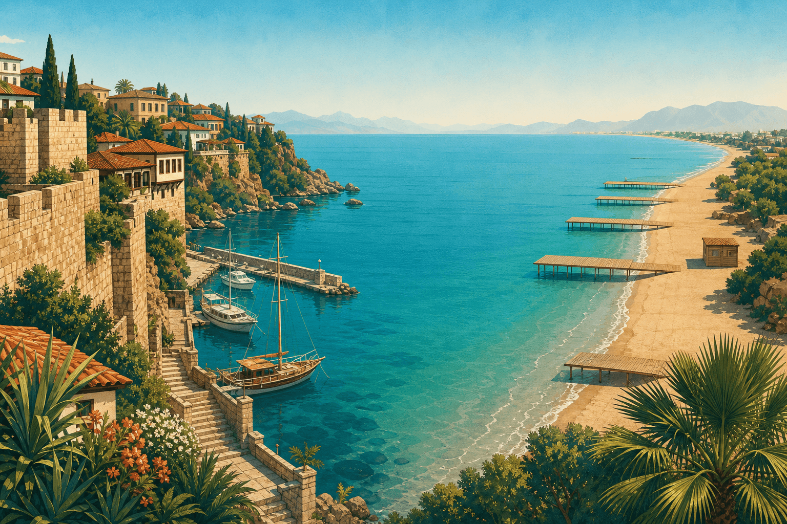 First Antalya in October: Is Kaleiçi or Lara More Comfortable?
