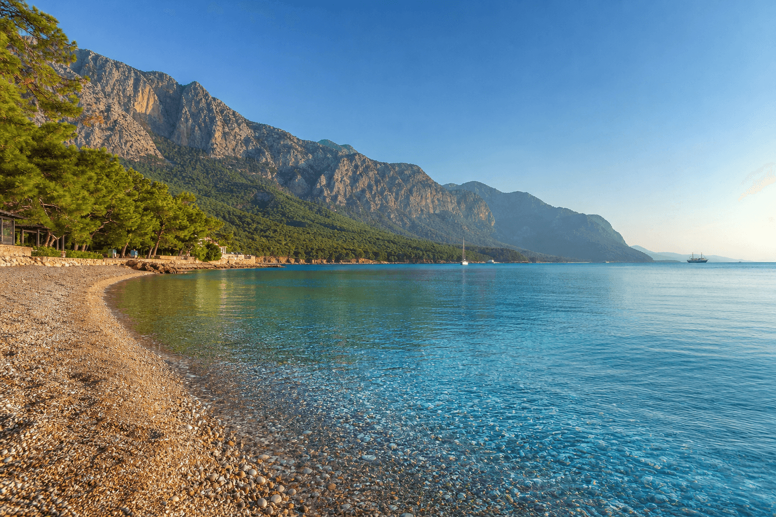Kemer Beaches Guide: Where Pine Forests Meet the Sea