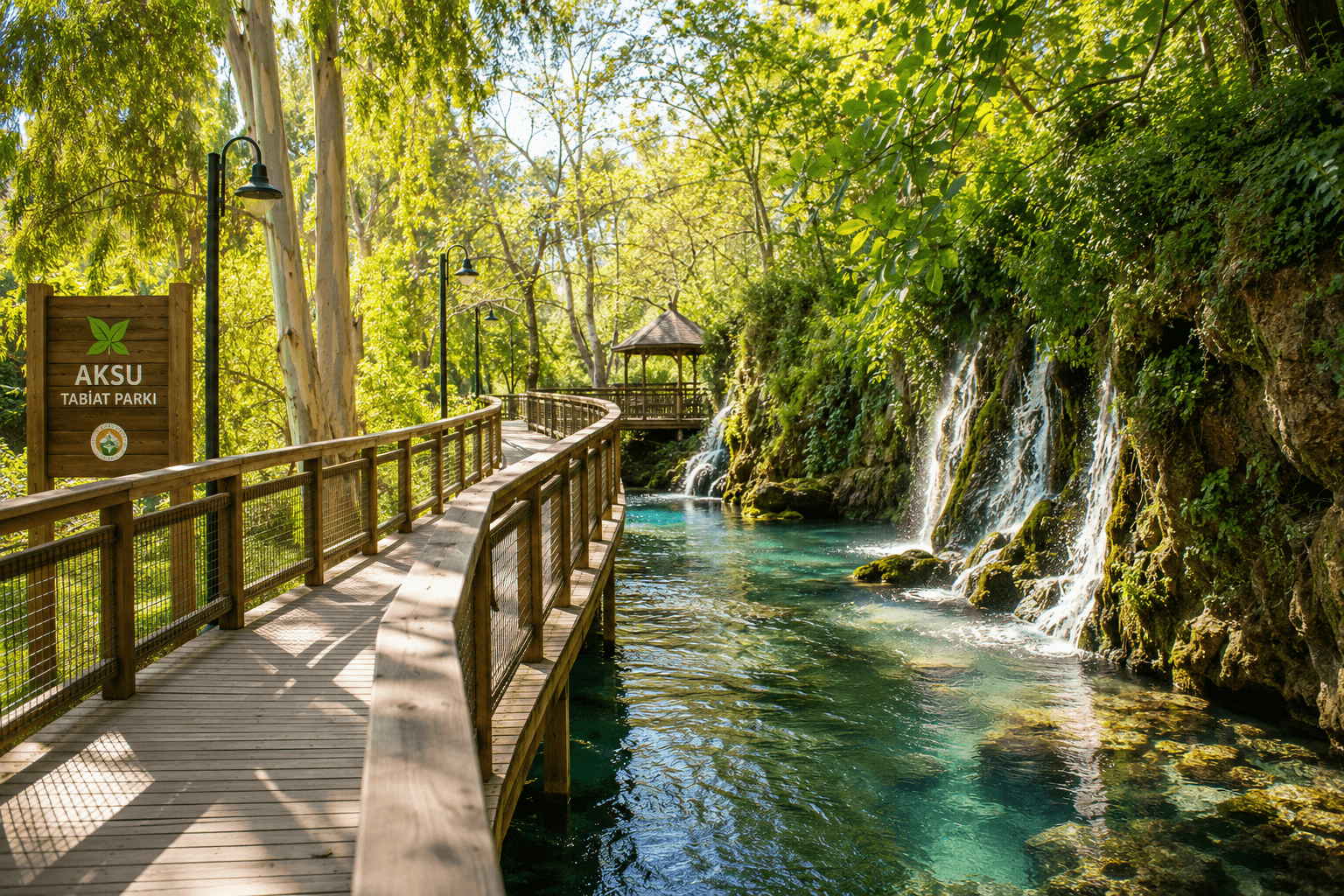 Kurşunlu-Wasserfall: Ein grüner Naturpark in Aksu