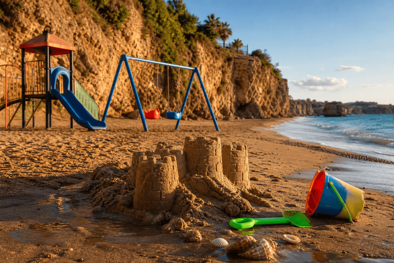 A guide to catching the right light with family on the Lara cliffs