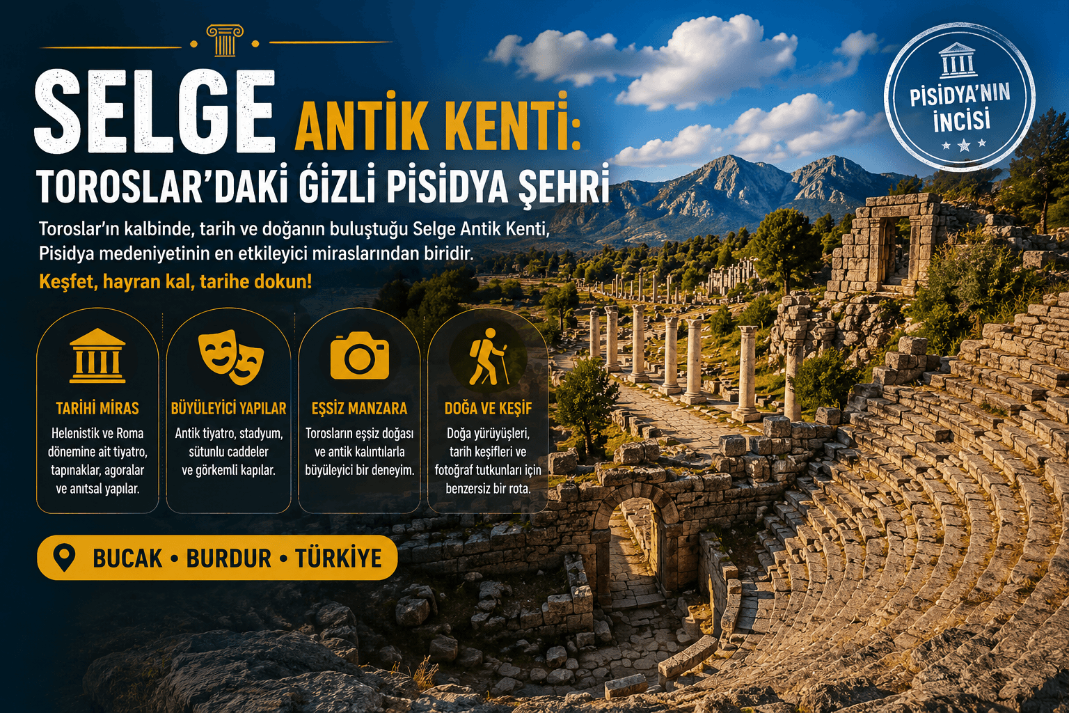 Selge Ancient City: The Hidden Pisidian Town in the Taurus
